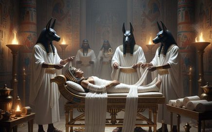 Noordmolen Twickel - Oude Egyptenaren - Mummificeren