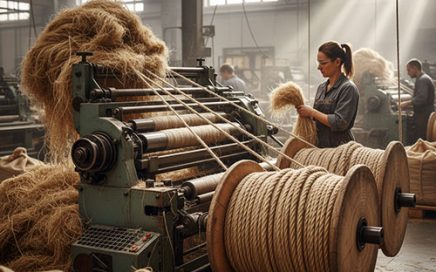 Noordmolen Twickel - Vlas - Touw - Productie