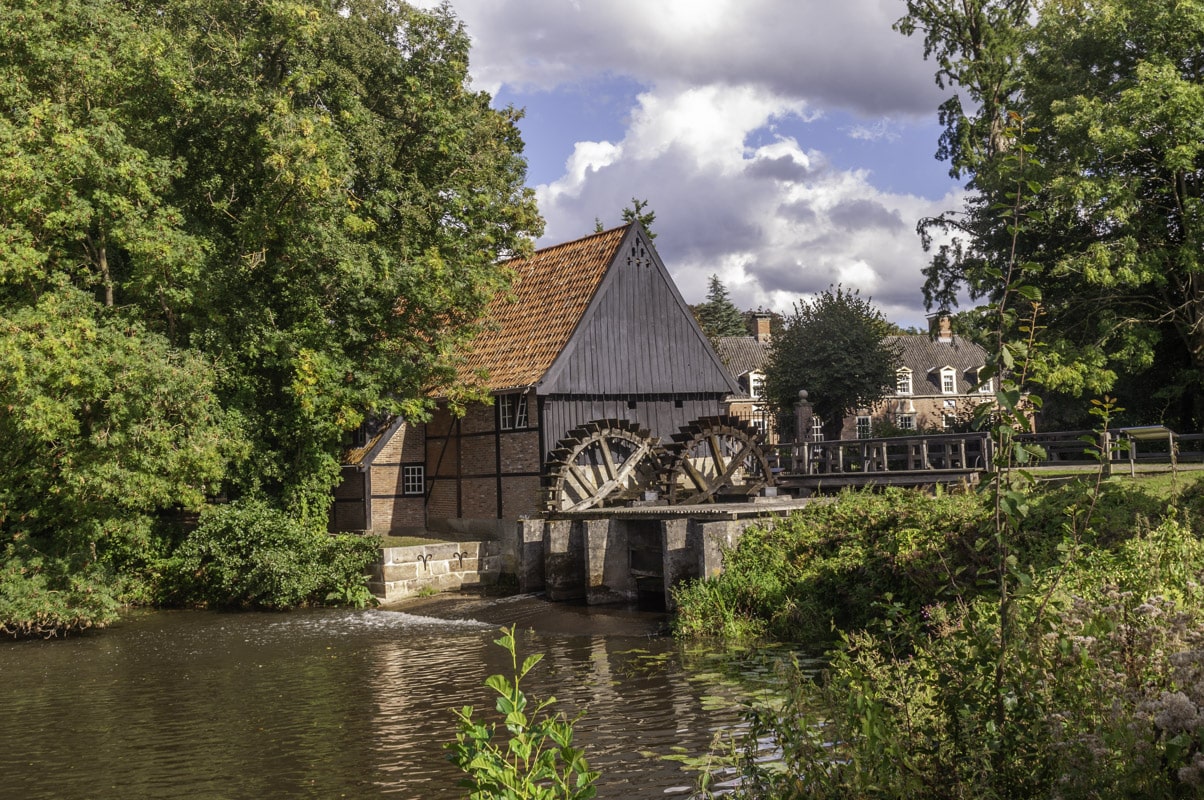 Noordmolen Twickel - Watermolen Lage