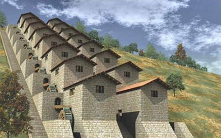 Noordmolen Twickel - Barbegal - Watermolen - Impressie